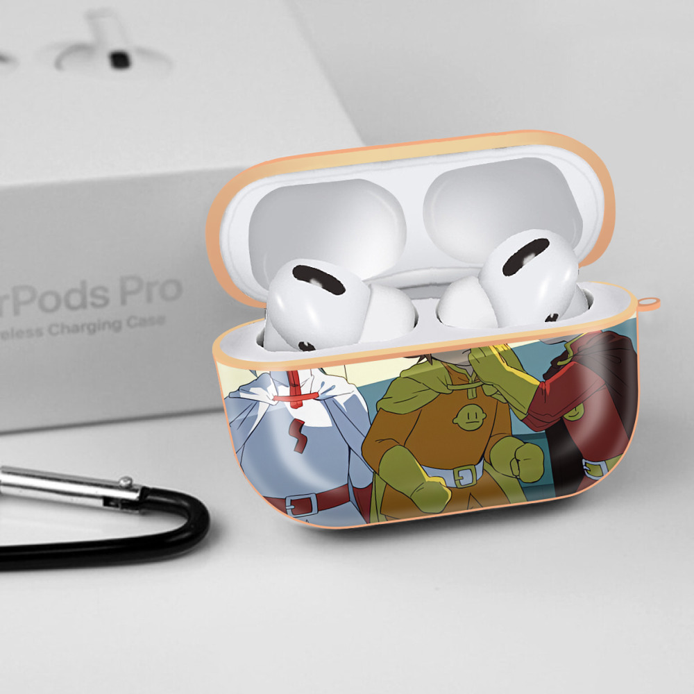 アンパンマン Anpanman 【AirPods Pro用】ハードシェル保護ケース｜耐衝撃・防指紋・カラビナ付き商品仕様