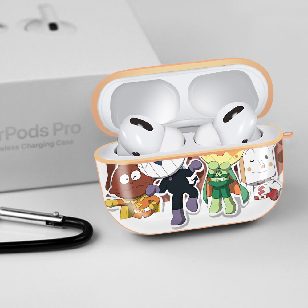 アンパンマン Anpanman 【AirPods Pro用】ハードシェル保護ケース｜耐衝撃・防指紋・カラビナ付き商品仕様