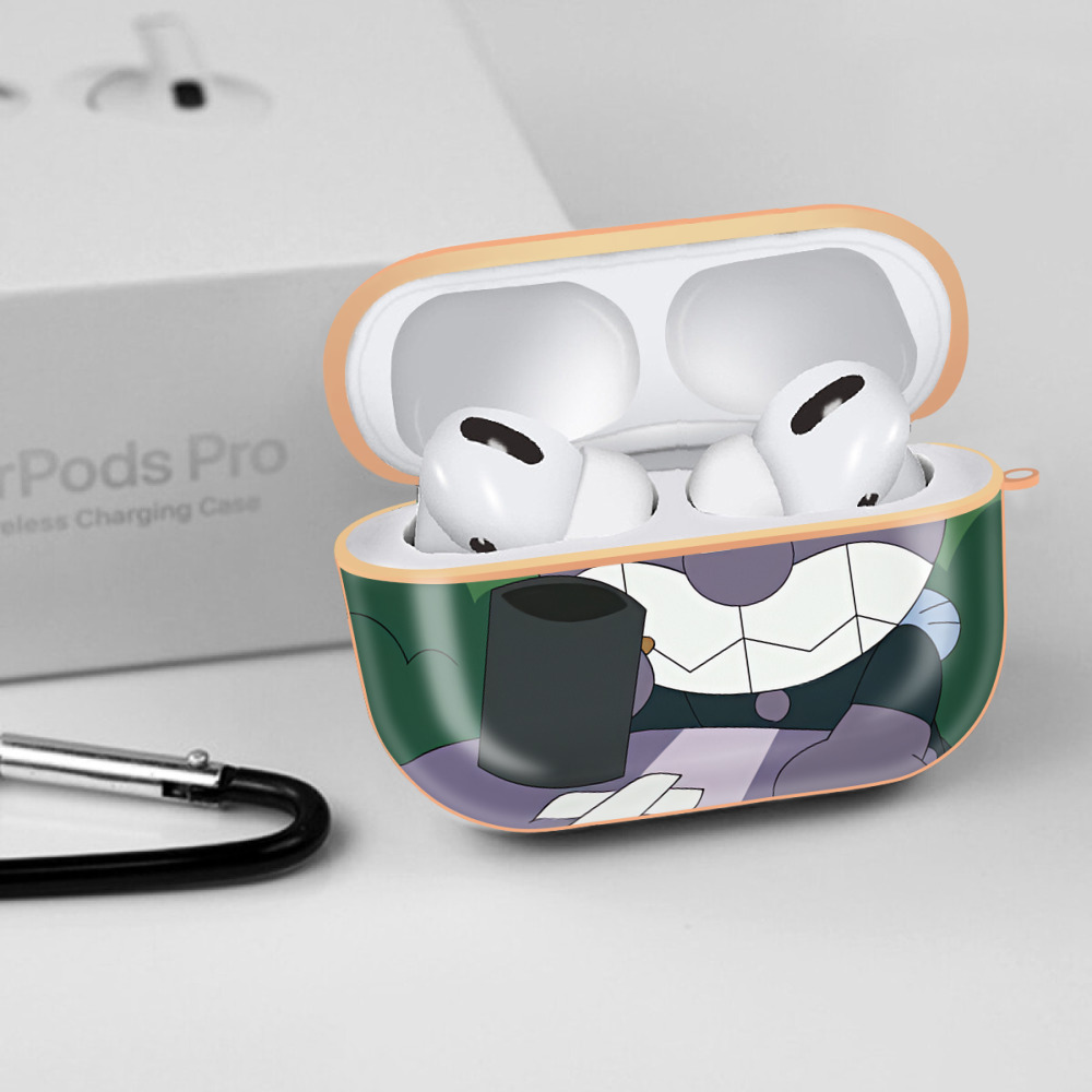 アンパンマン Anpanman 【AirPods Pro用】ハードシェル保護ケース｜耐衝撃・防指紋・カラビナ付き商品仕様