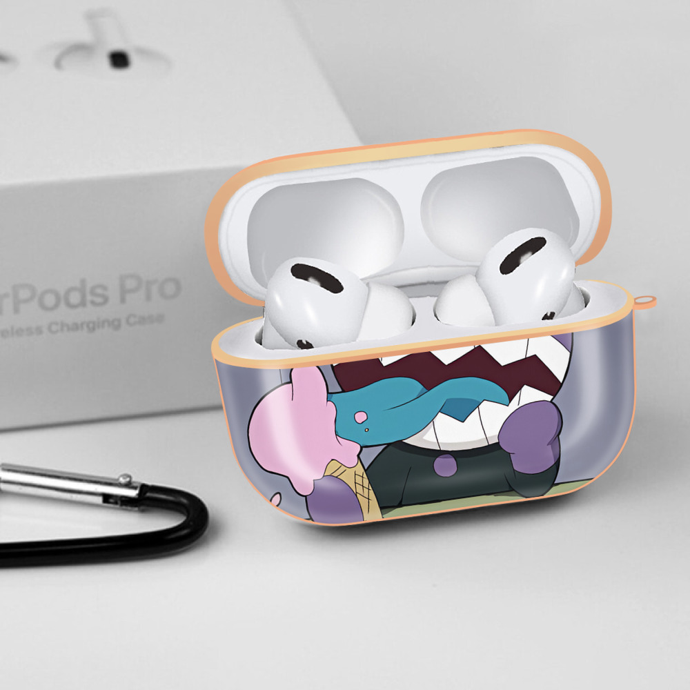アンパンマン Anpanman 【AirPods Pro用】ハードシェル保護ケース｜耐衝撃・防指紋・カラビナ付き商品仕様