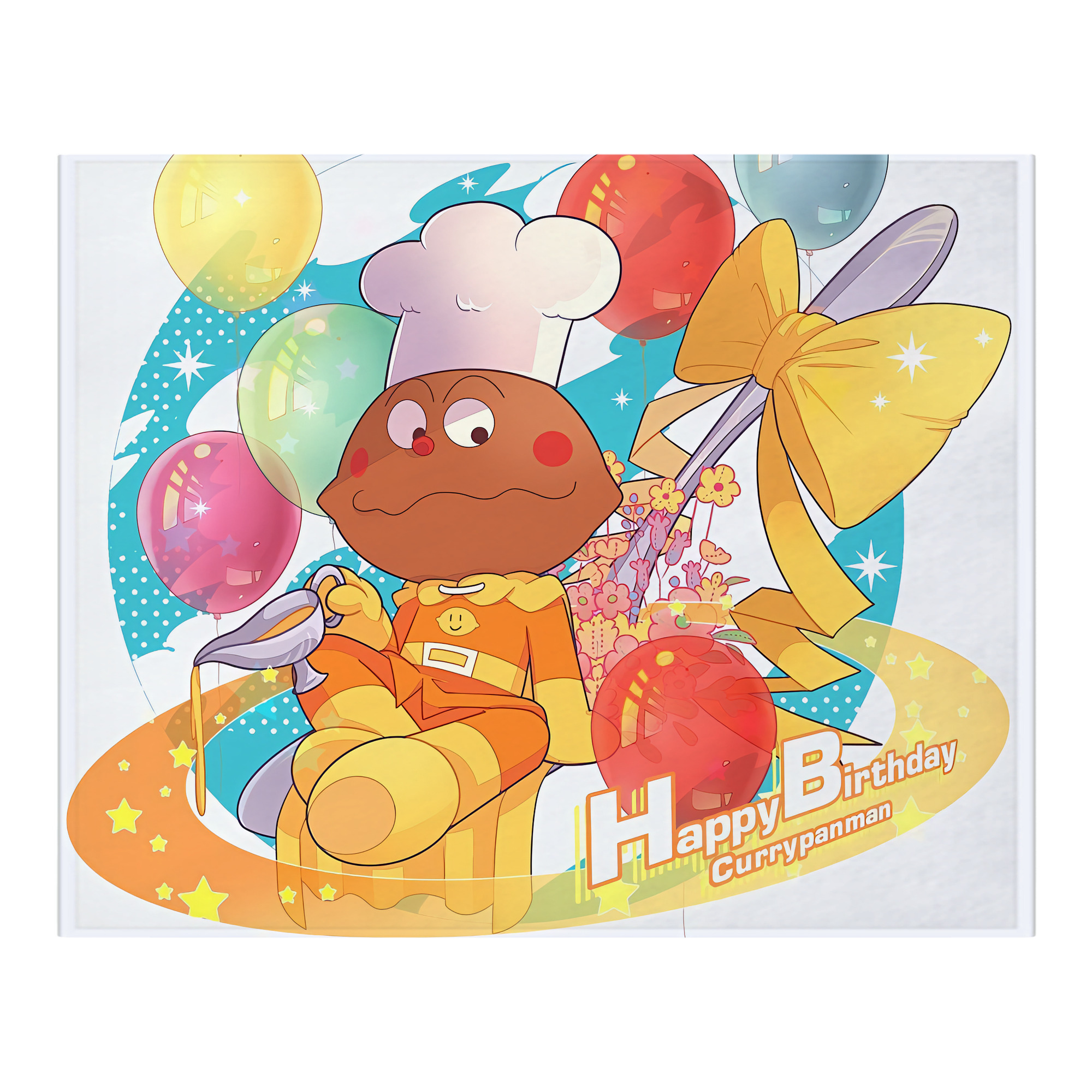 （画像用） アンパンマン Anpanman フランネルブランケット・多サイズ対応（横型）