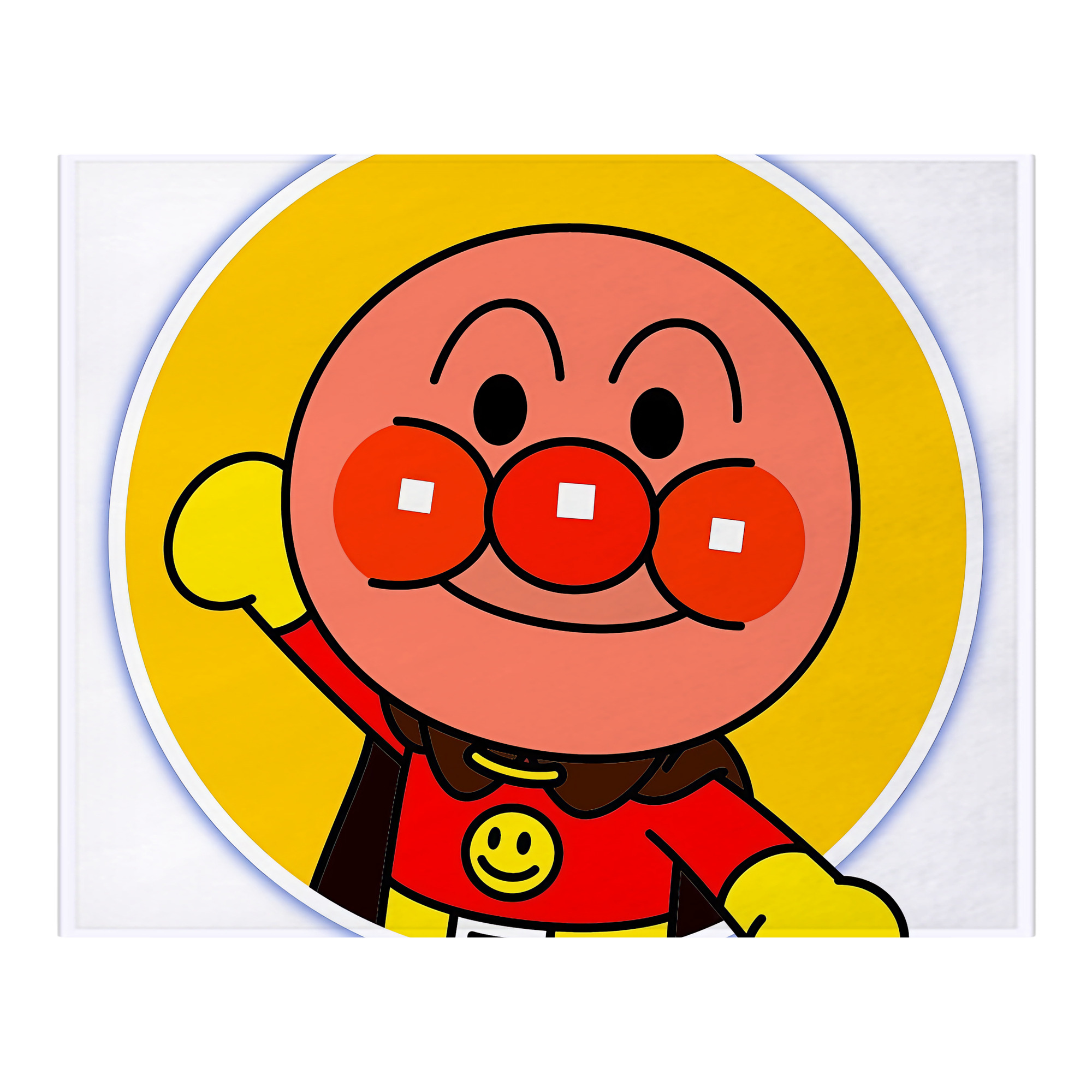 （画像用） アンパンマン Anpanman フランネルブランケット・多サイズ対応（横型）