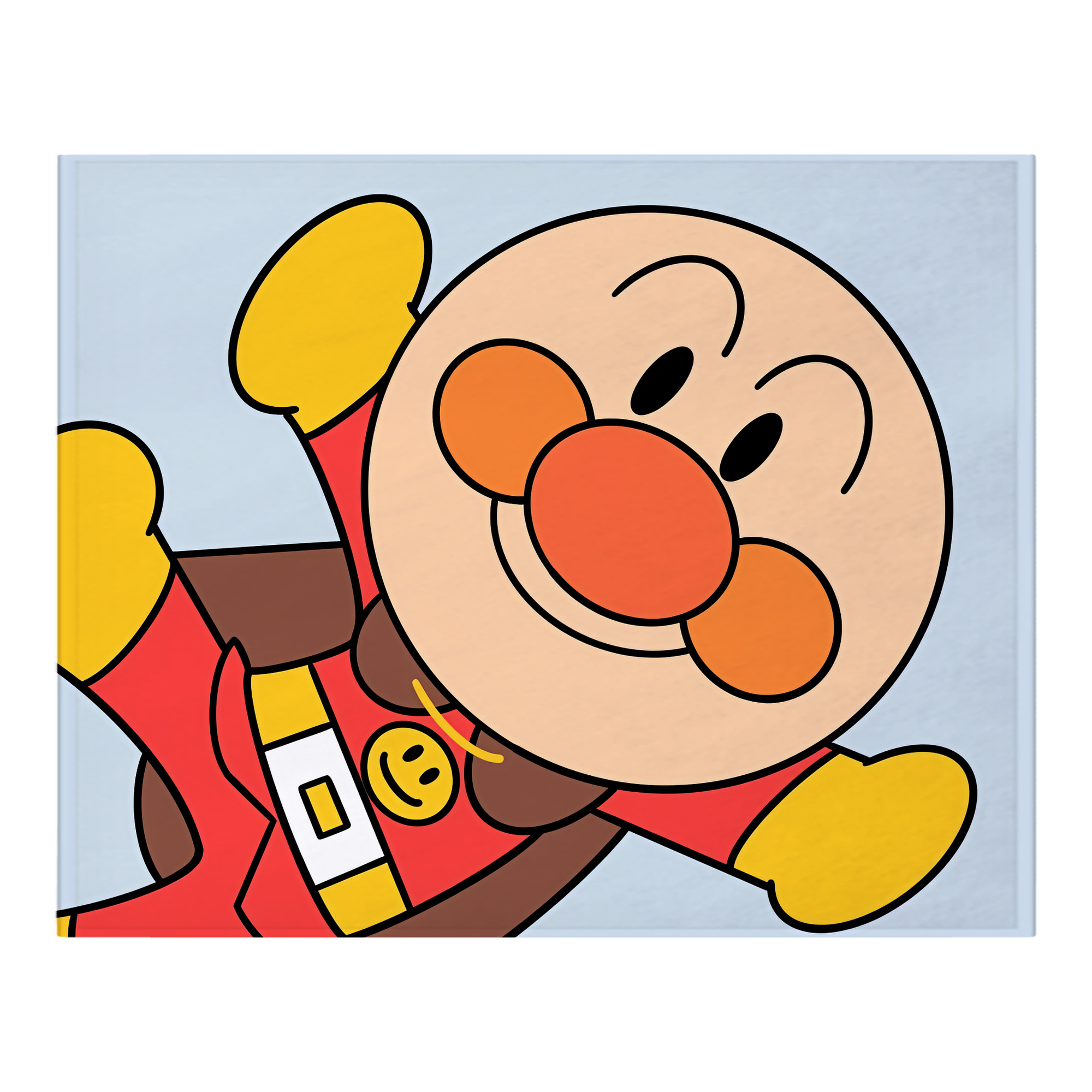 （画像用） アンパンマン Anpanman フランネルブランケット・多サイズ対応（横型）