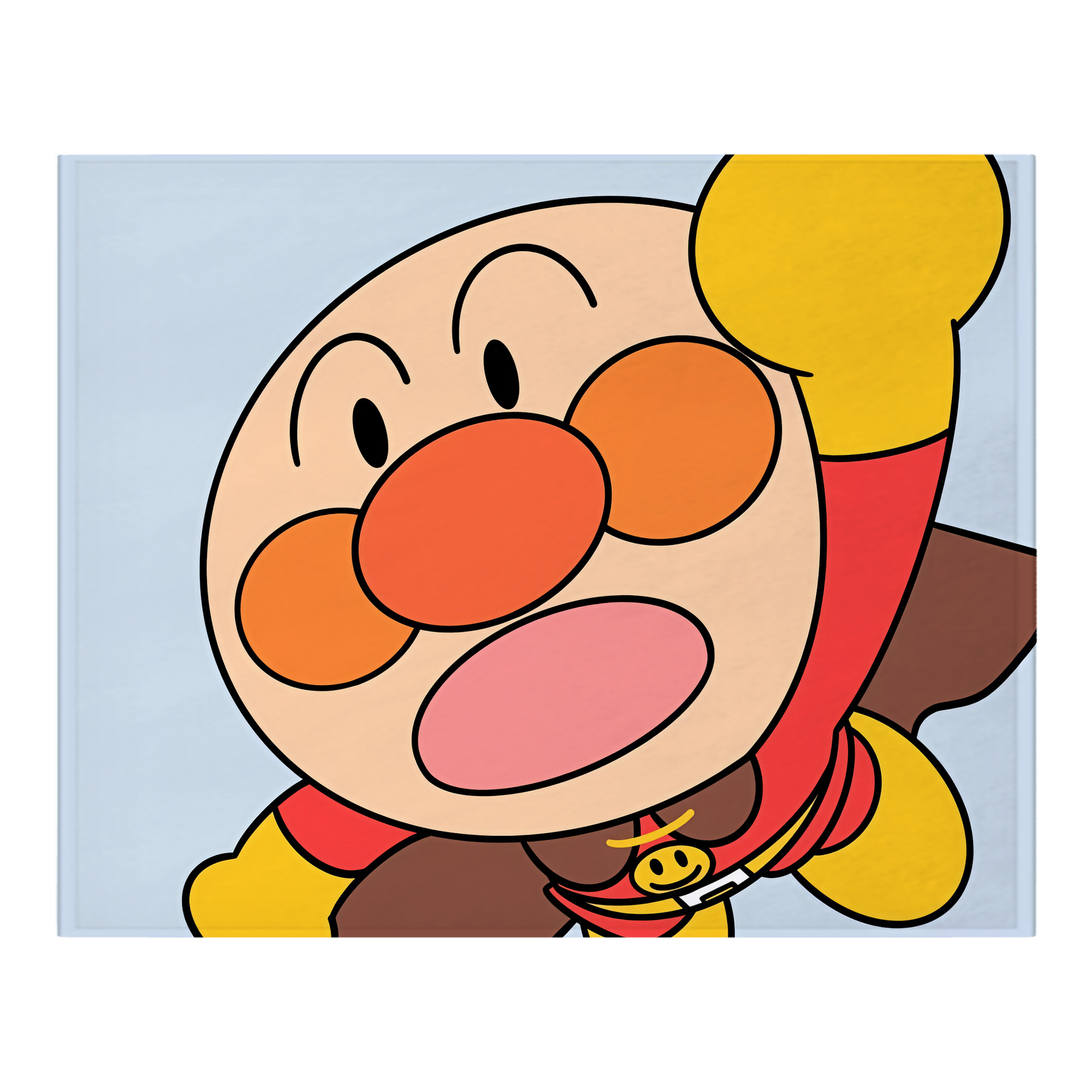 （画像用） アンパンマン Anpanman フランネルブランケット・多サイズ対応（横型）