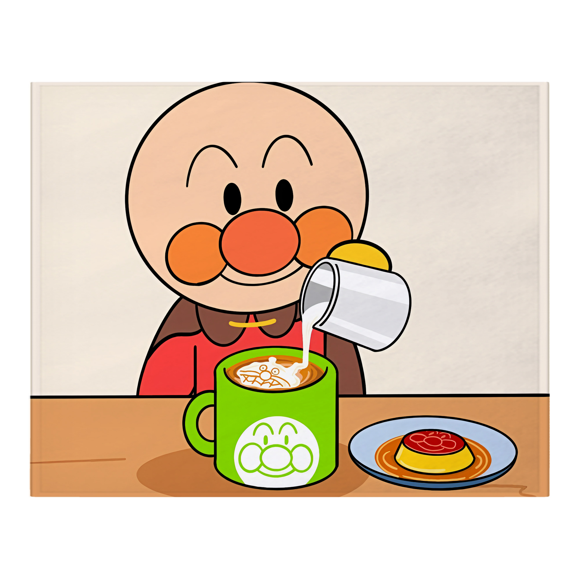 （画像用） アンパンマン Anpanman フランネルブランケット・多サイズ対応（横型）