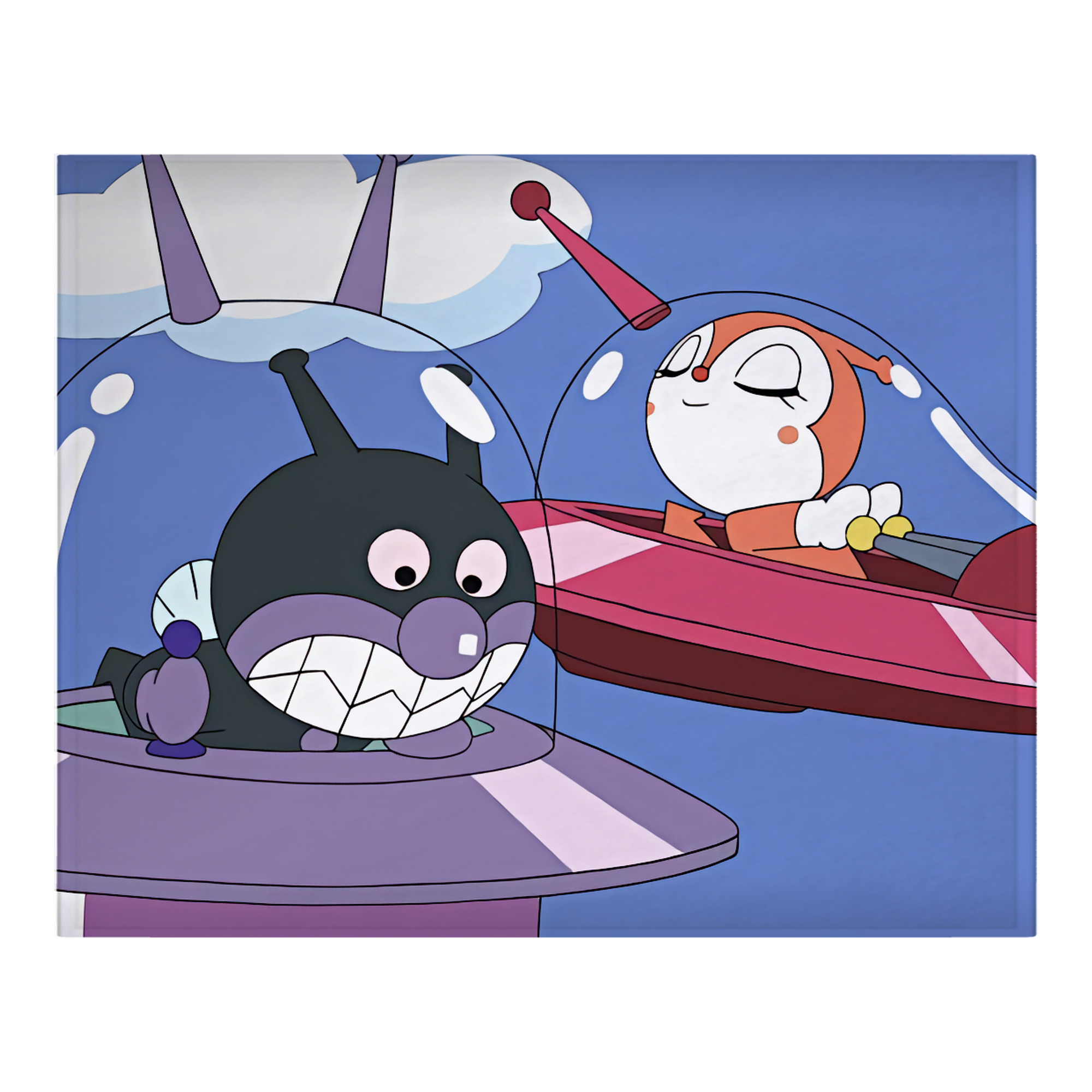 （画像用） アンパンマン Anpanman フランネルブランケット・多サイズ対応（横型）