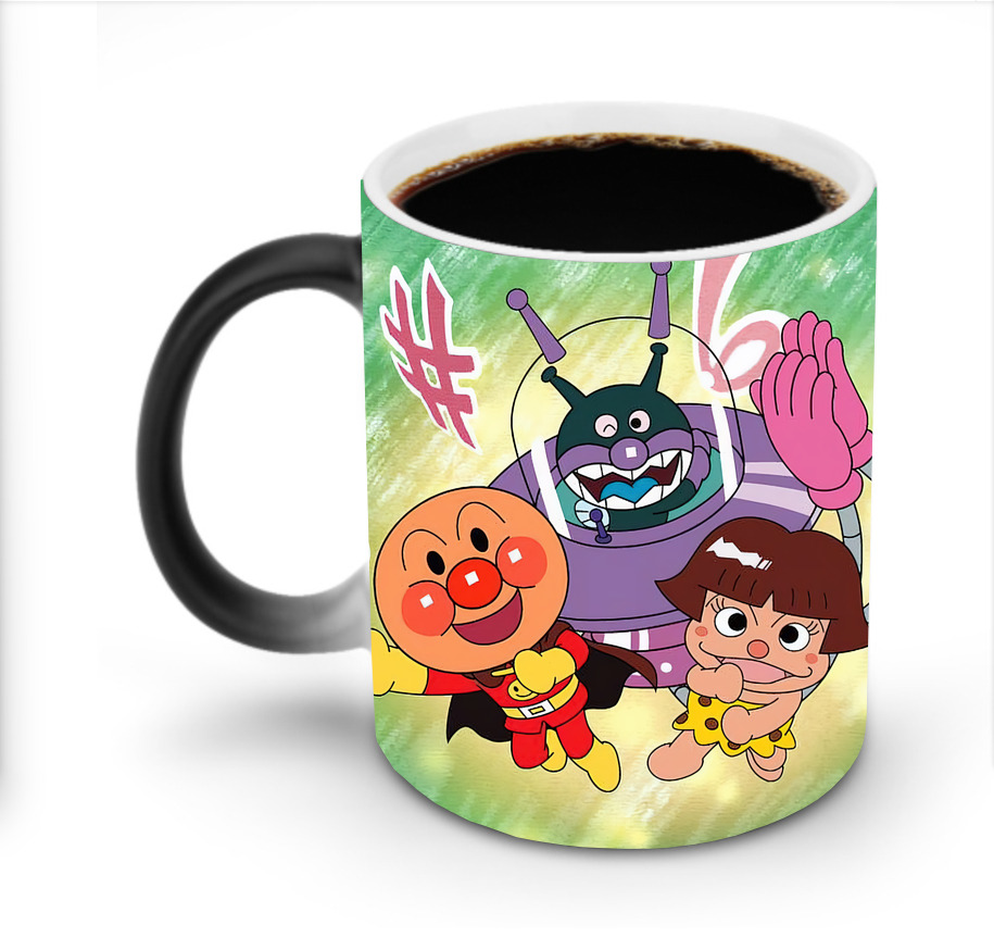 （画像用） アンパンマン Anpanman 温度変色マグカップ