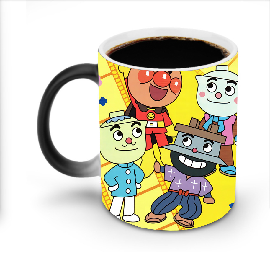 （画像用） アンパンマン Anpanman 温度変色マグカップ