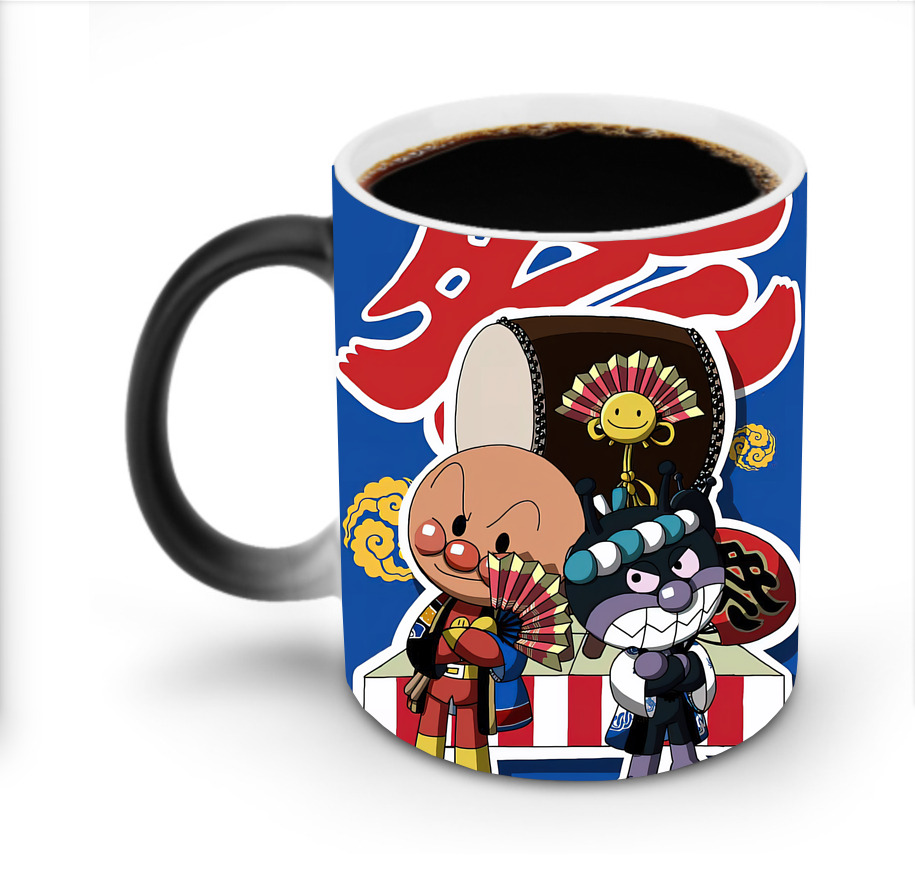 （画像用） アンパンマン Anpanman 温度変色マグカップ