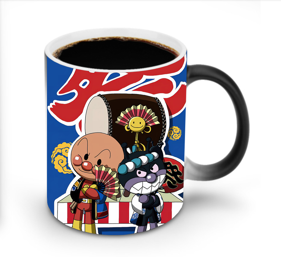 （画像用） アンパンマン Anpanman 温度変色マグカップ