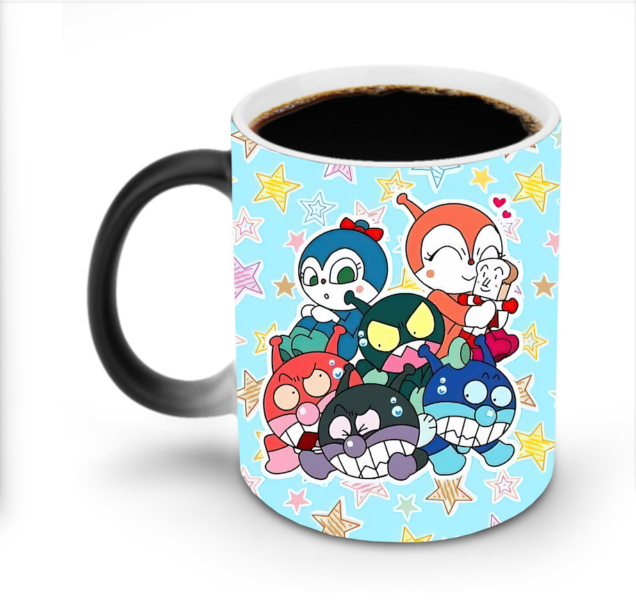（画像用） アンパンマン Anpanman 温度変色マグカップ