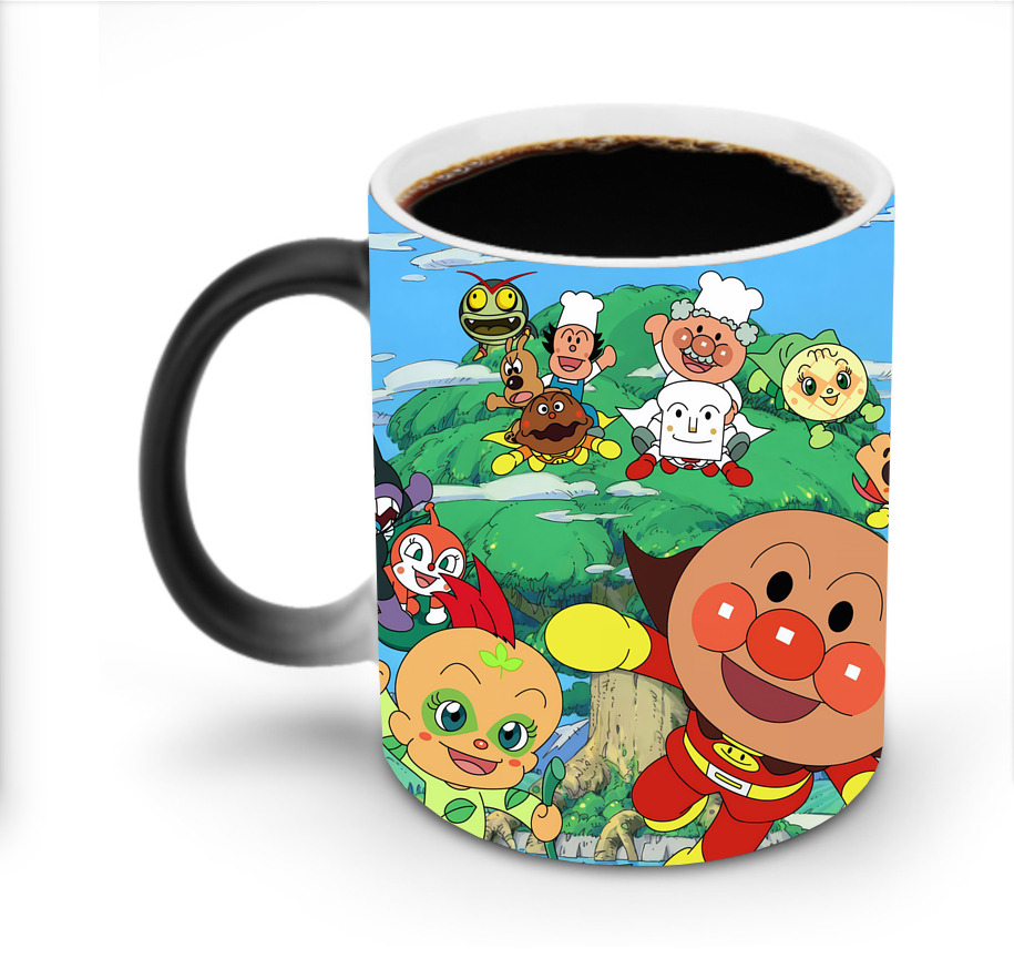 （画像用） アンパンマン Anpanman 温度変色マグカップ