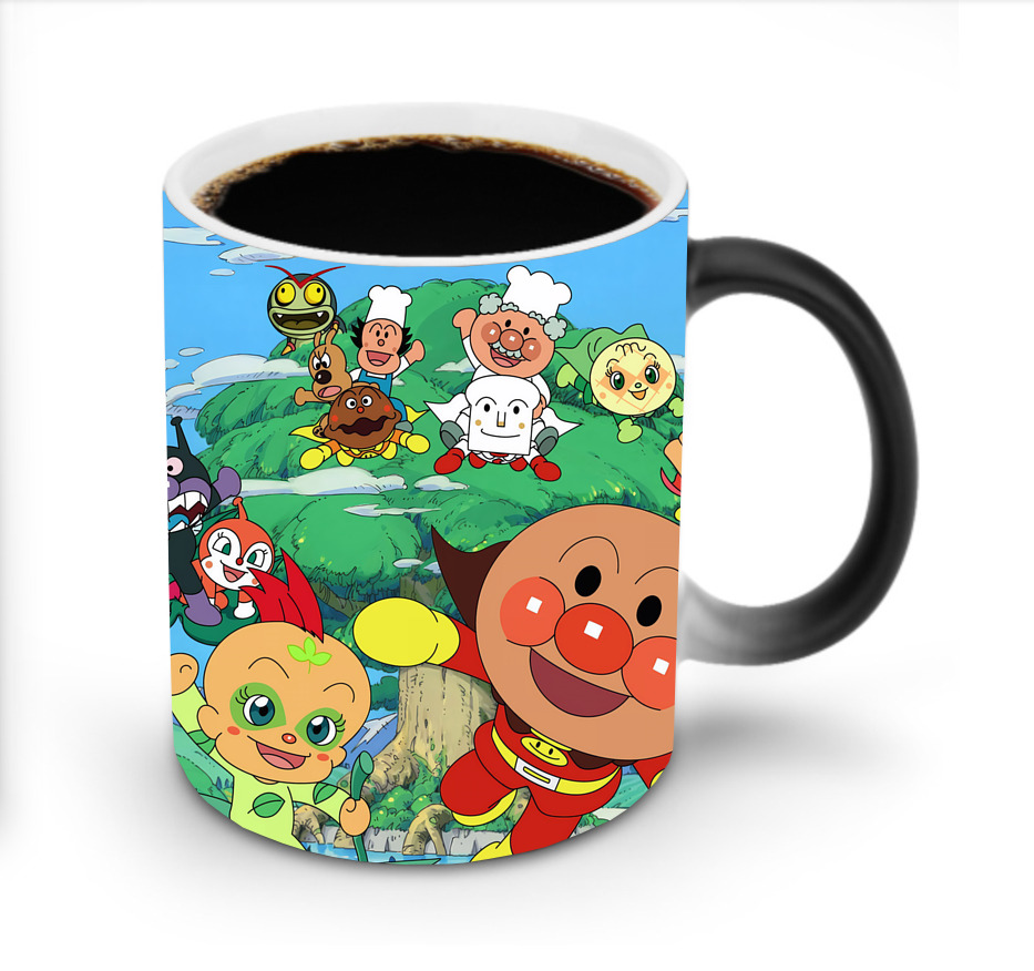 （画像用） アンパンマン Anpanman 温度変色マグカップ