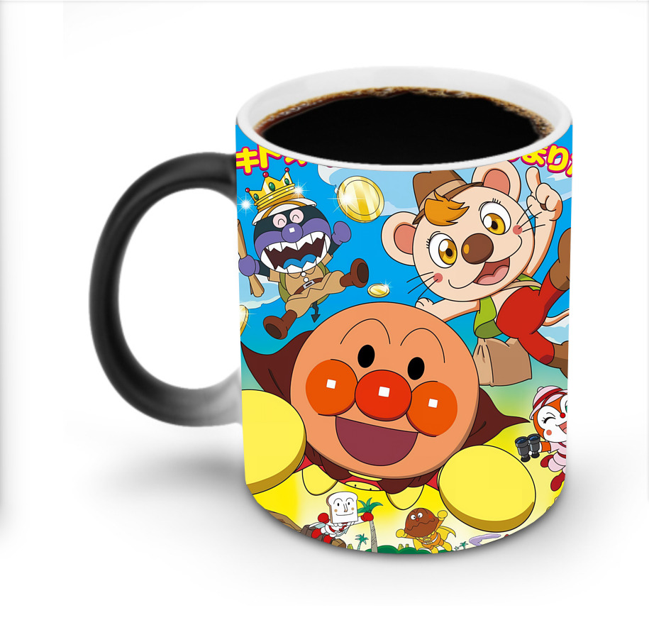 （画像用） アンパンマン Anpanman 温度変色マグカップ