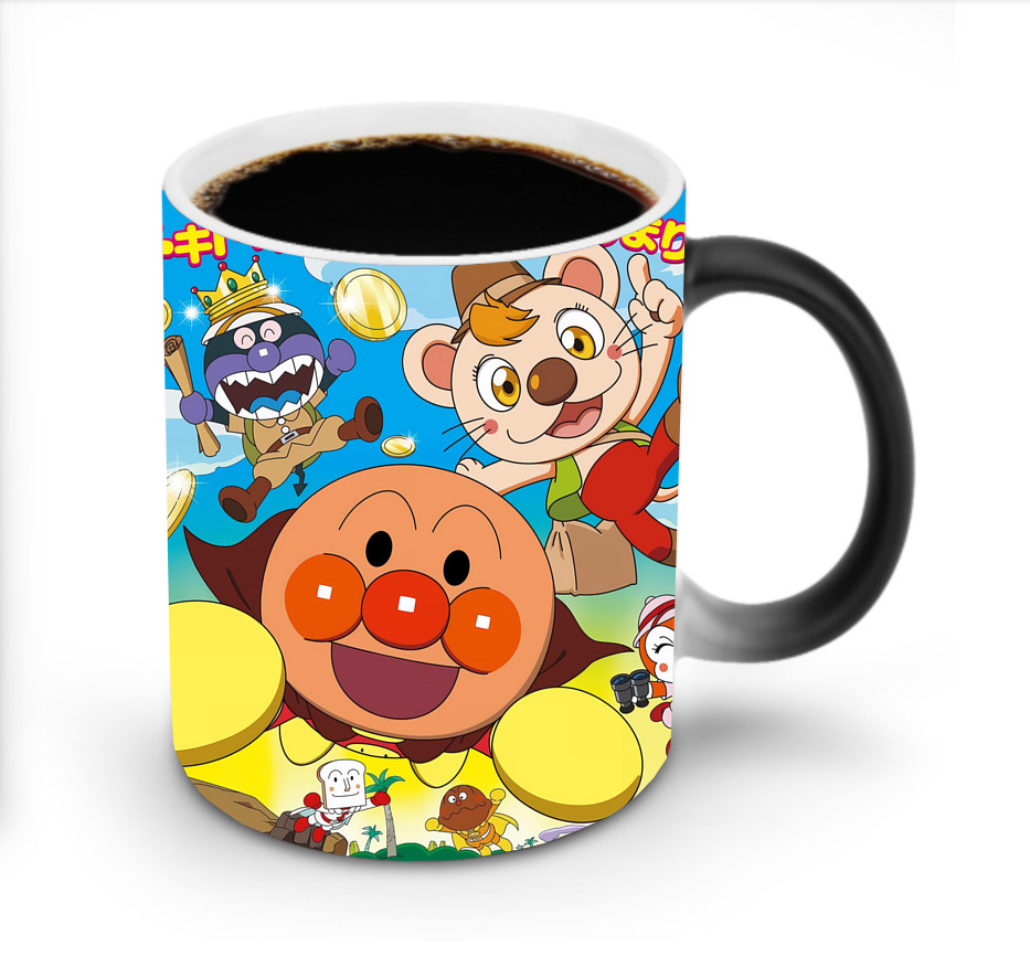 （画像用） アンパンマン Anpanman 温度変色マグカップ