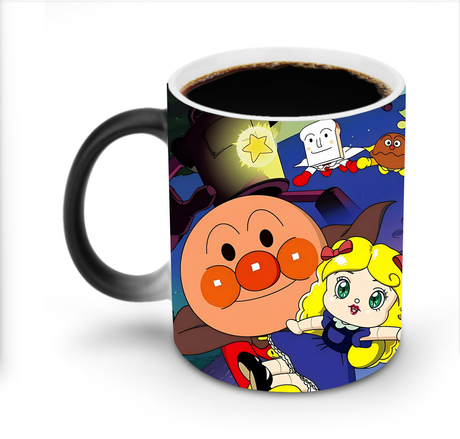 （画像用） アンパンマン Anpanman 温度変色マグカップ