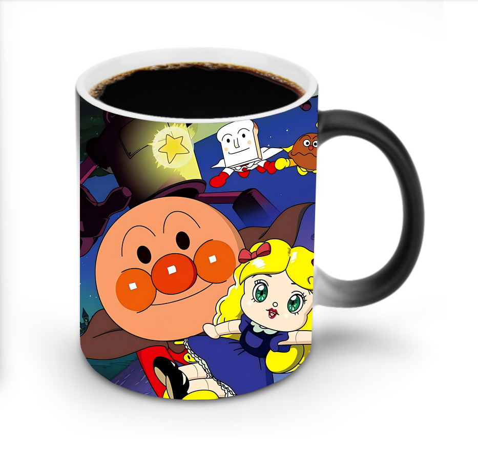 （画像用） アンパンマン Anpanman 温度変色マグカップ
