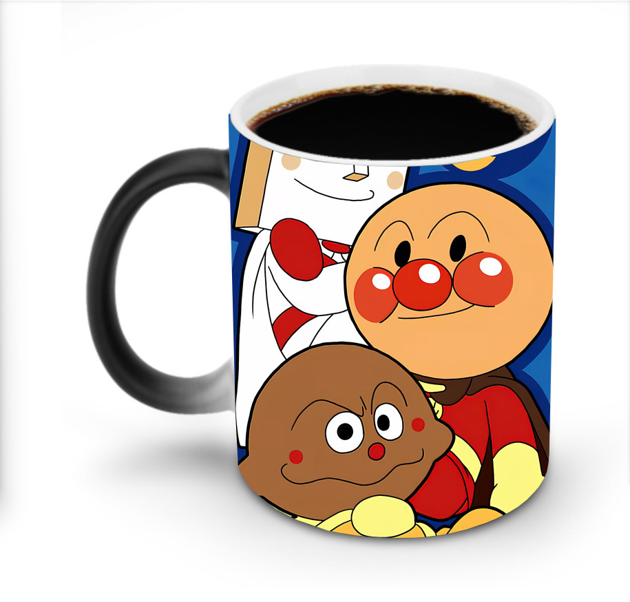 （画像用） アンパンマン Anpanman 温度変色マグカップ