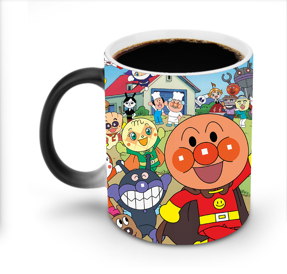 （画像用） アンパンマン Anpanman 温度変色マグカップ