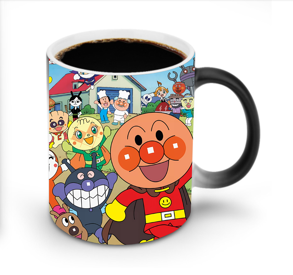 （画像用） アンパンマン Anpanman 温度変色マグカップ