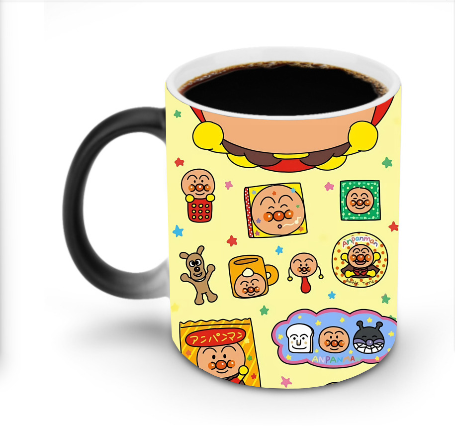 （画像用） アンパンマン Anpanman 温度変色マグカップ