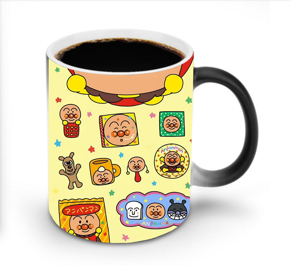 （画像用） アンパンマン Anpanman 温度変色マグカップ