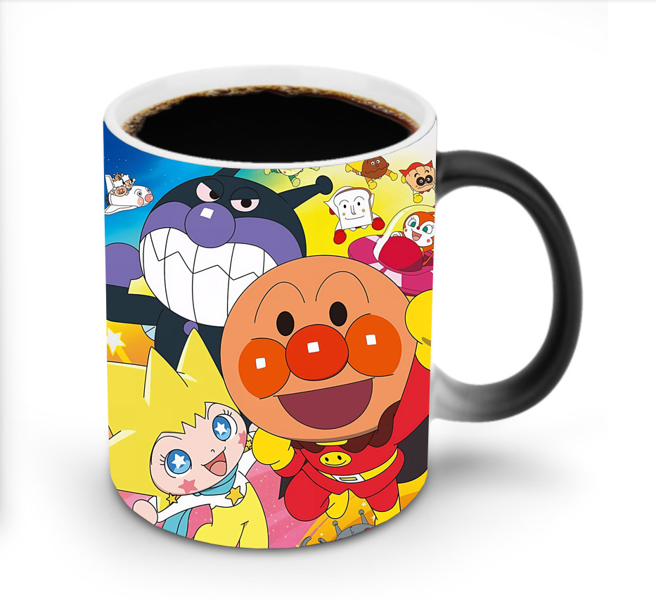 （画像用） アンパンマン Anpanman 温度変色マグカップ