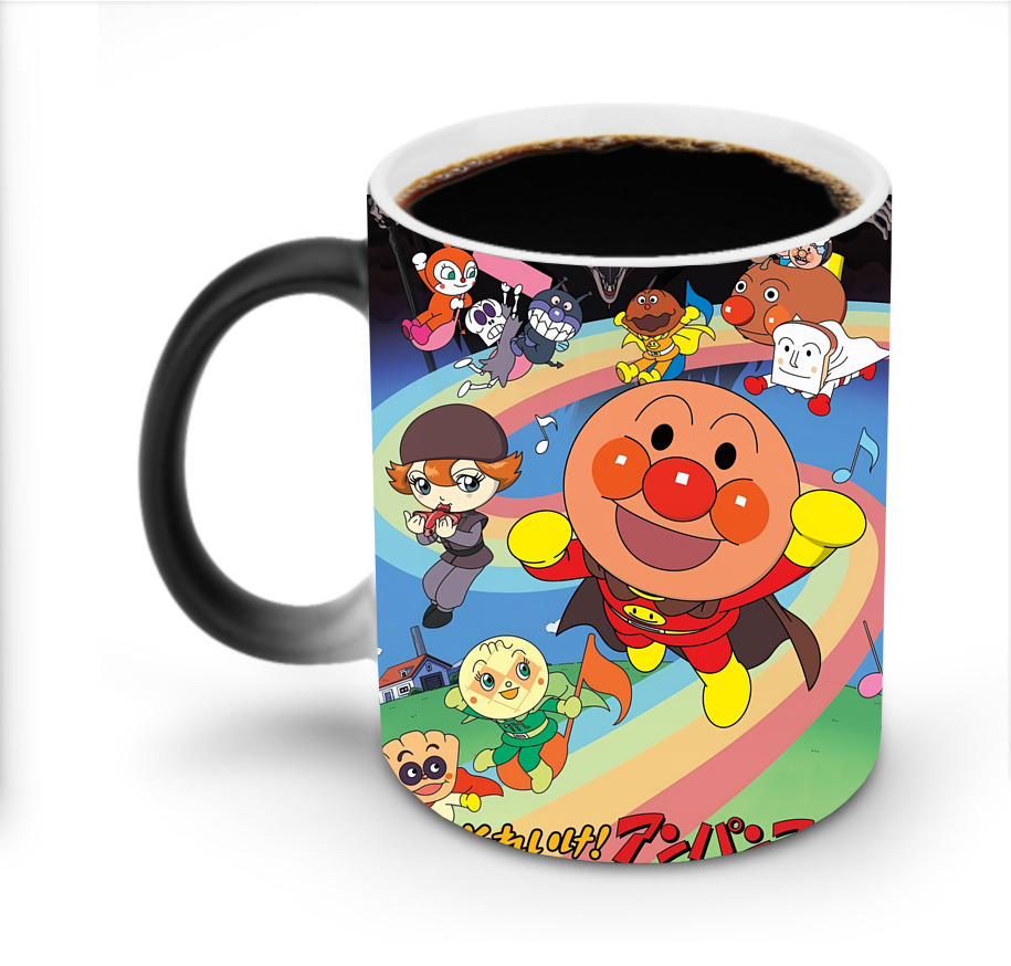 （画像用） アンパンマン Anpanman 温度変色マグカップ