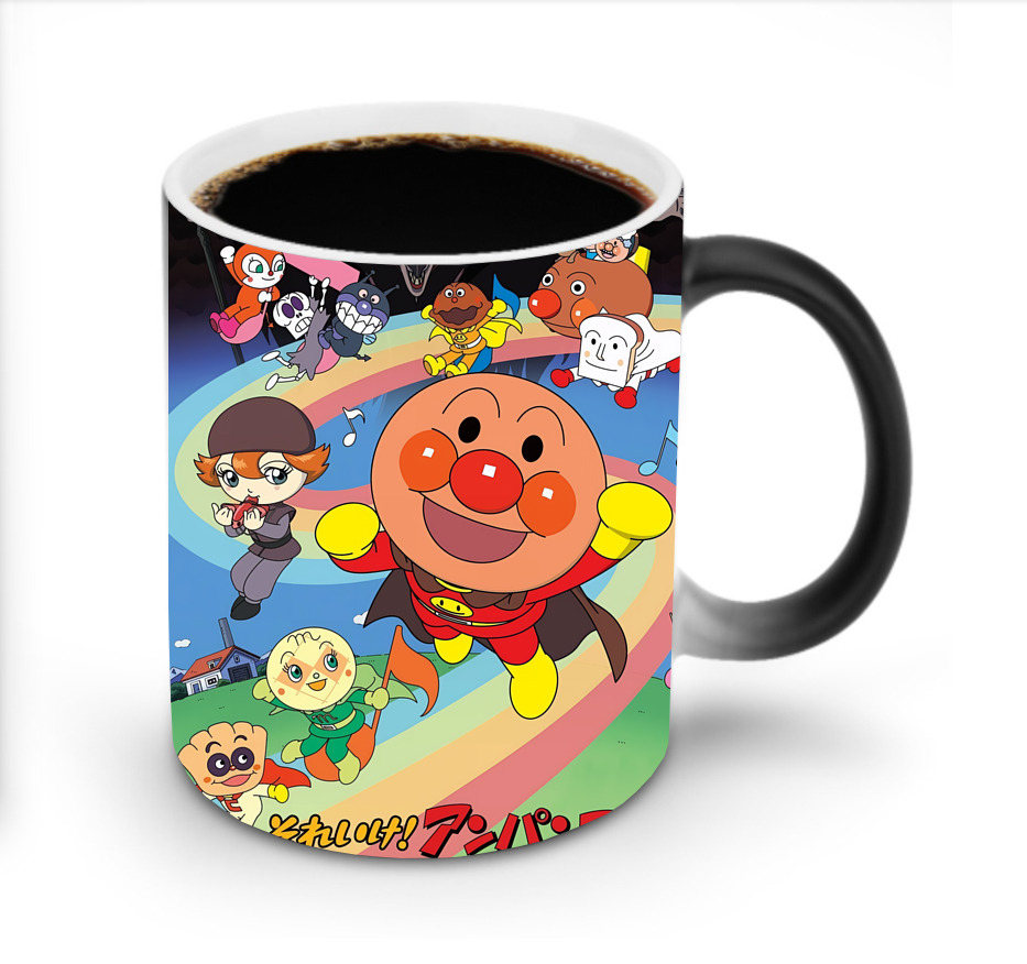 （画像用） アンパンマン Anpanman 温度変色マグカップ