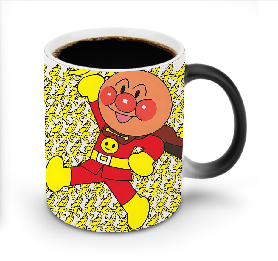 （画像用） アンパンマン Anpanman 温度変色マグカップ