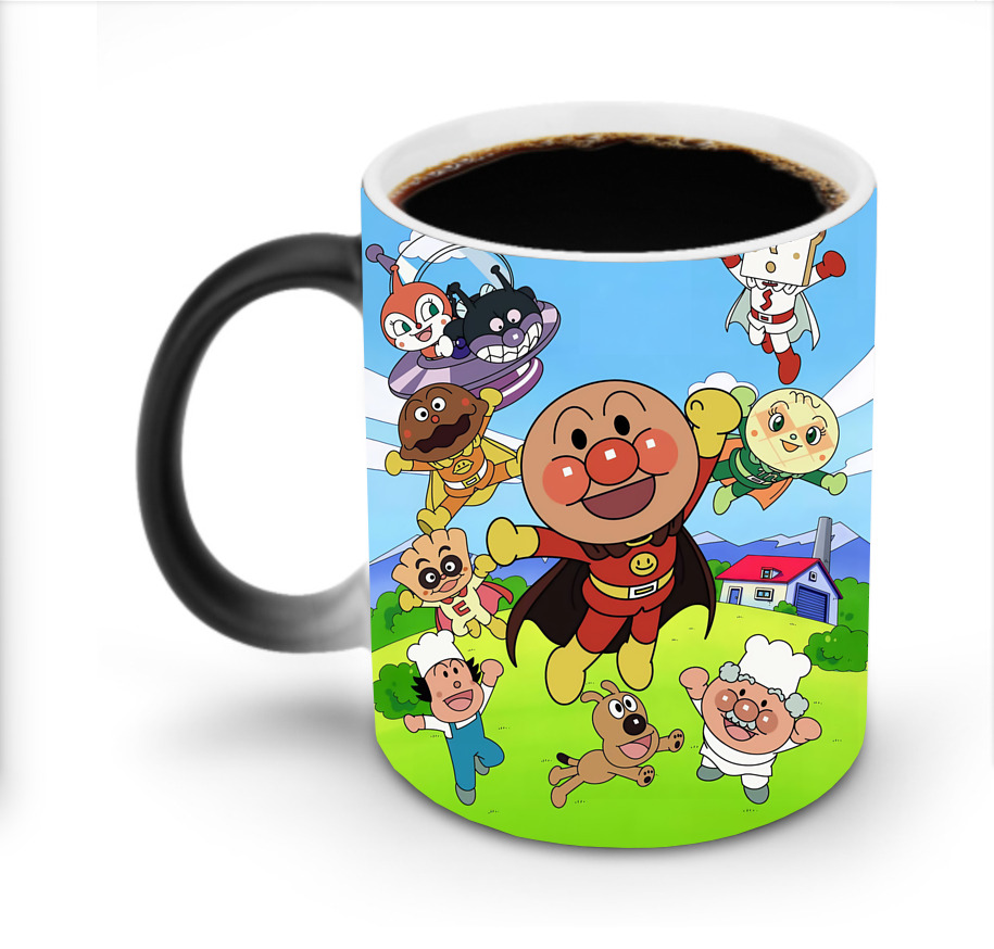 （画像用） アンパンマン Anpanman 温度変色マグカップ
