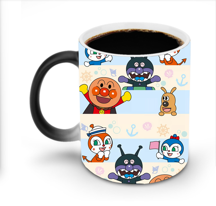 （画像用） アンパンマン Anpanman 温度変色マグカップ