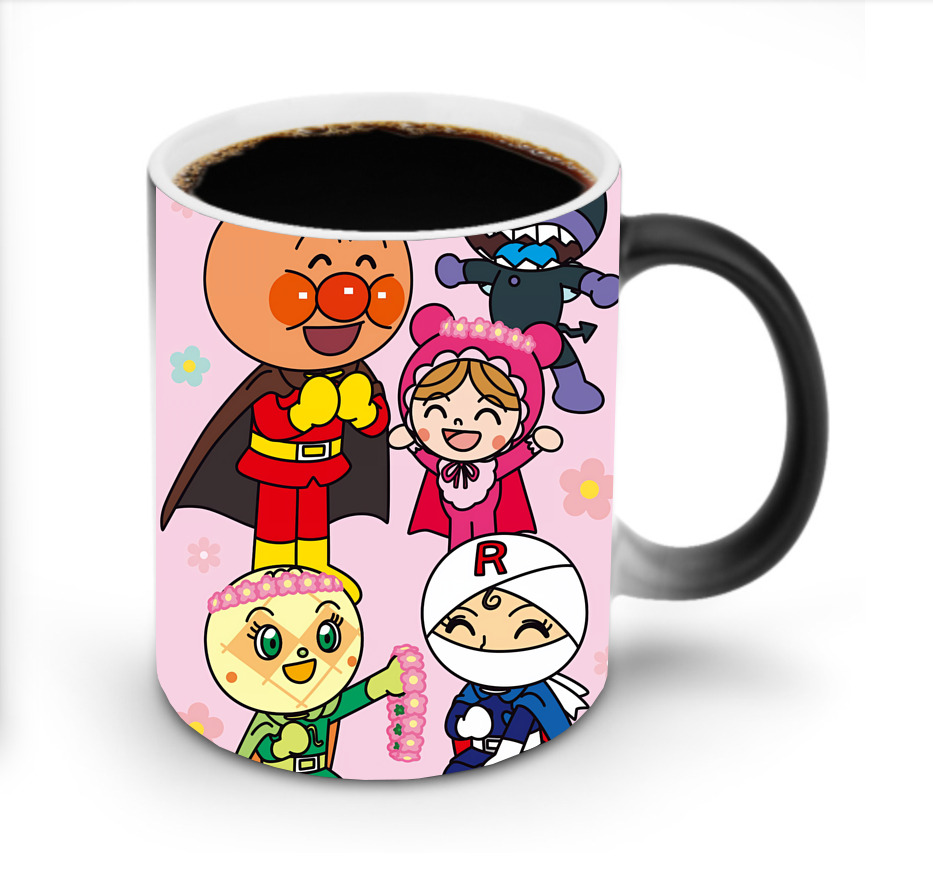 （画像用） アンパンマン Anpanman 温度変色マグカップ
