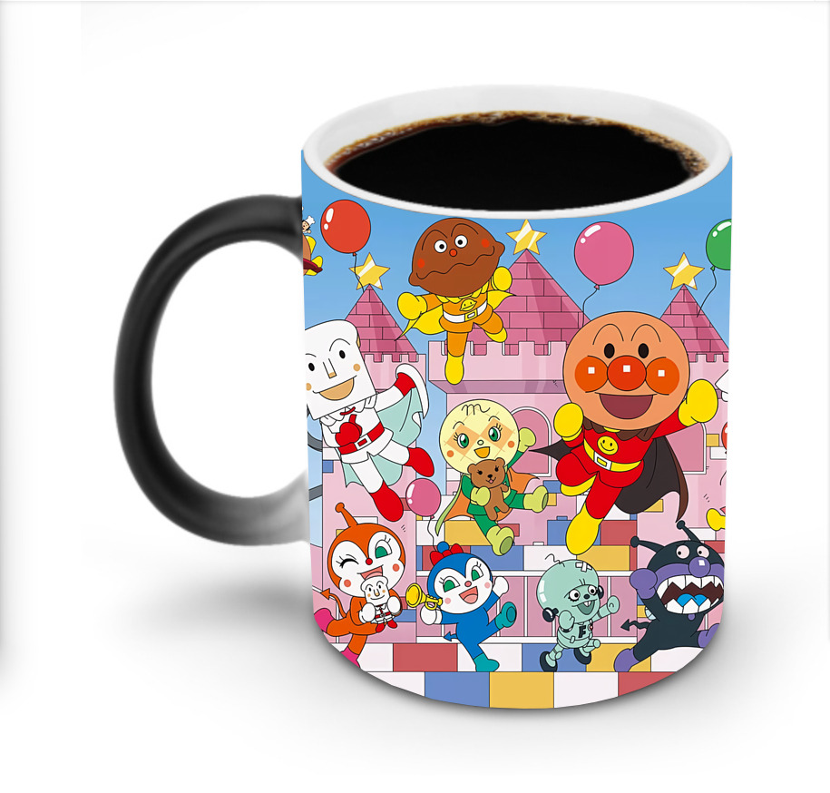 （画像用） アンパンマン Anpanman 温度変色マグカップ