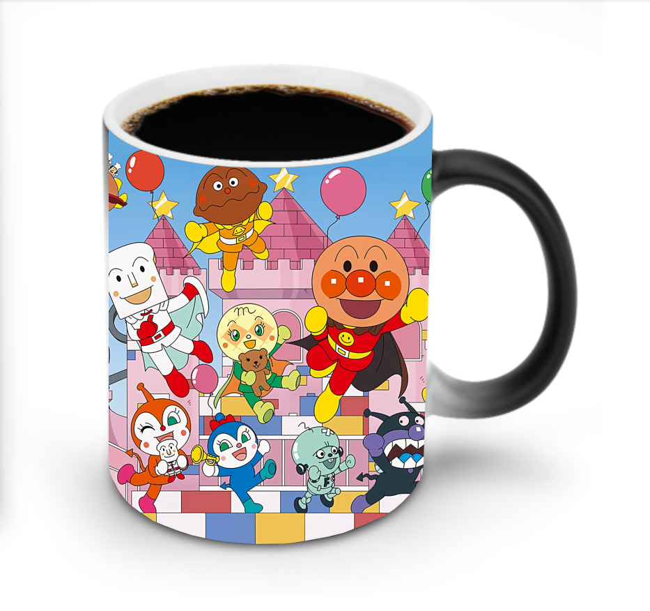 （画像用） アンパンマン Anpanman 温度変色マグカップ