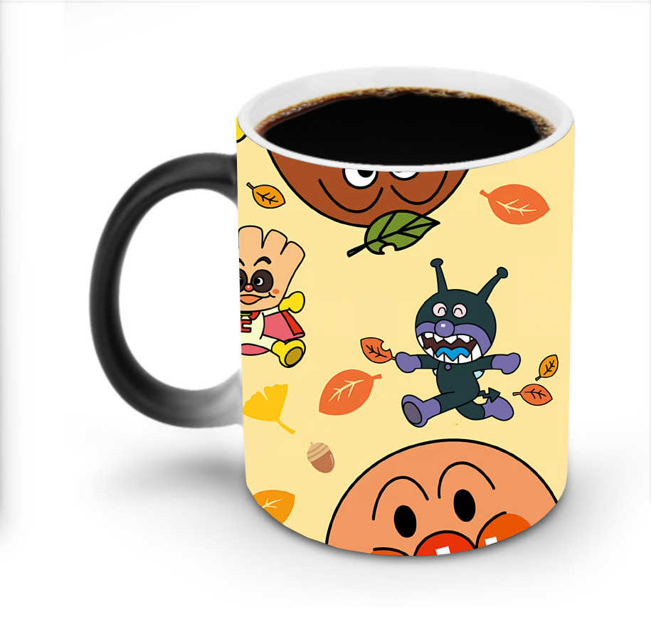 （画像用） アンパンマン Anpanman 温度変色マグカップ