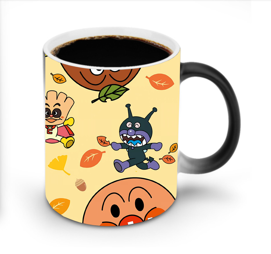 （画像用） アンパンマン Anpanman 温度変色マグカップ