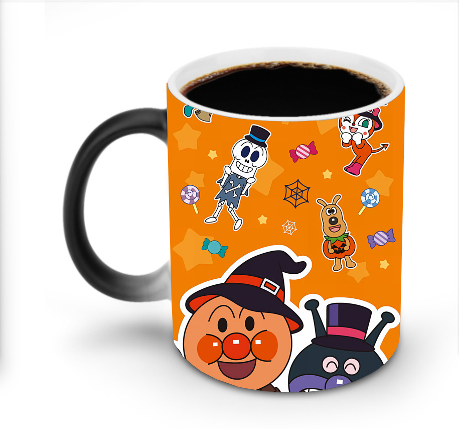 （画像用） アンパンマン Anpanman 温度変色マグカップ