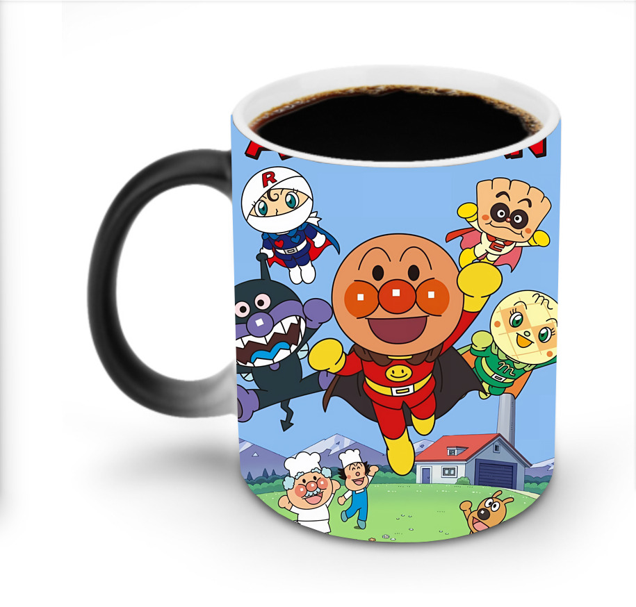 （画像用） アンパンマン Anpanman 温度変色マグカップ