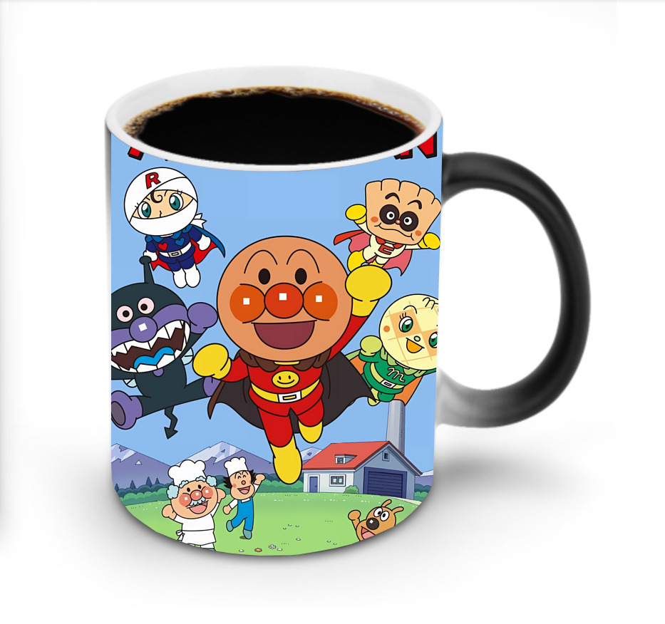 （画像用） アンパンマン Anpanman 温度変色マグカップ