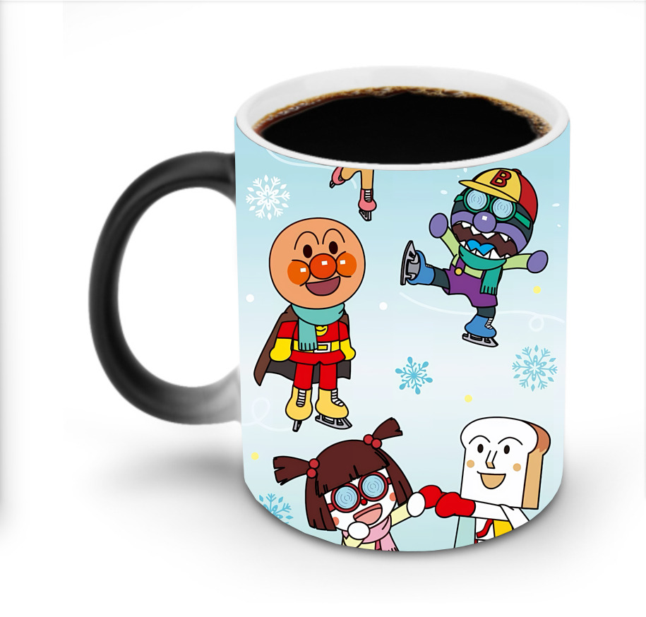 （画像用） アンパンマン Anpanman 温度変色マグカップ