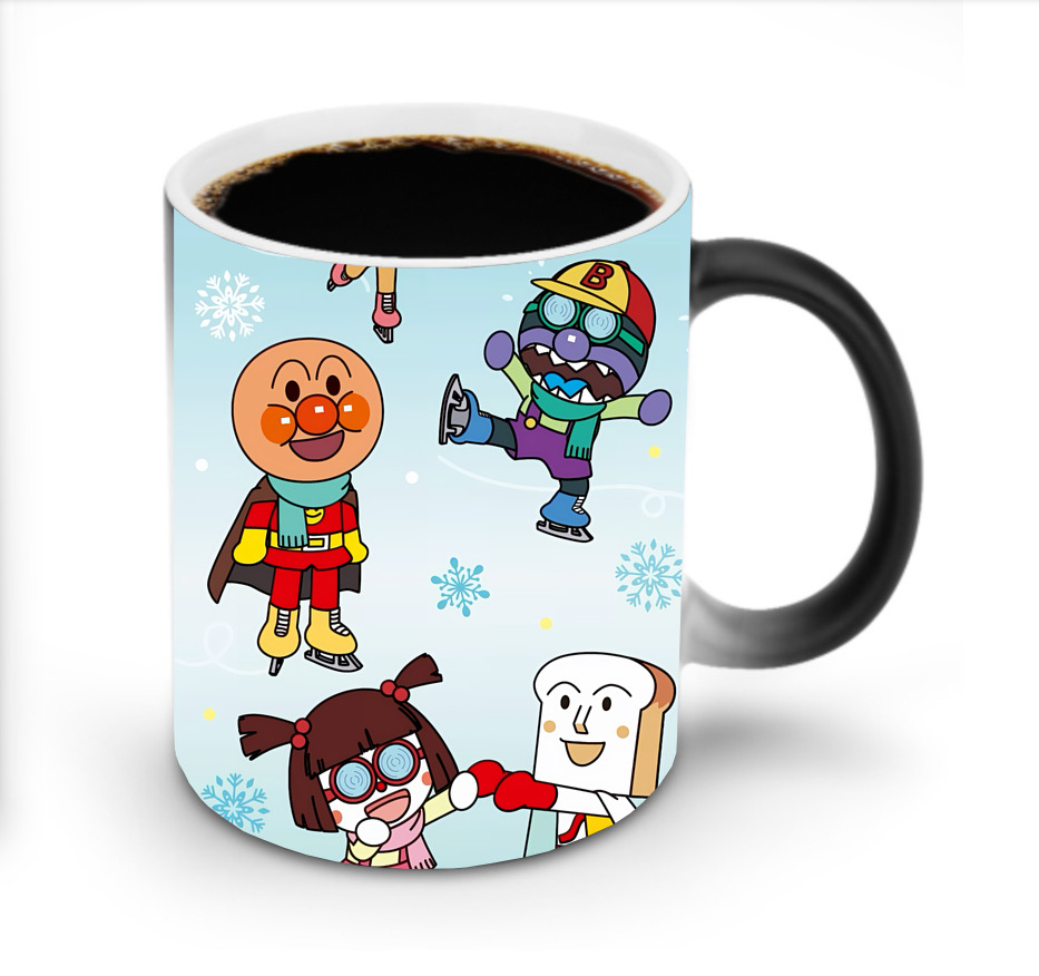 （画像用） アンパンマン Anpanman 温度変色マグカップ