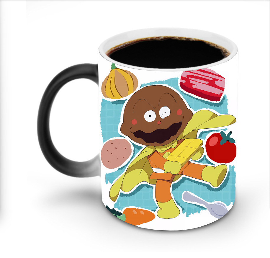 （画像用） アンパンマン Anpanman 温度変色マグカップ