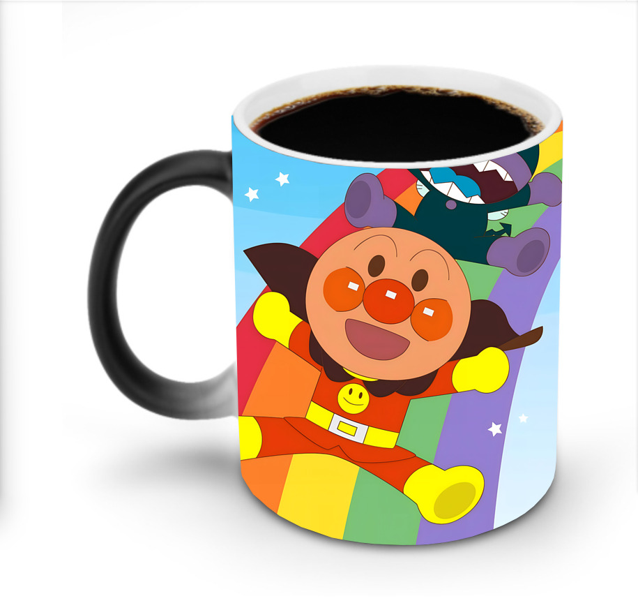 （画像用） アンパンマン Anpanman 温度変色マグカップ
