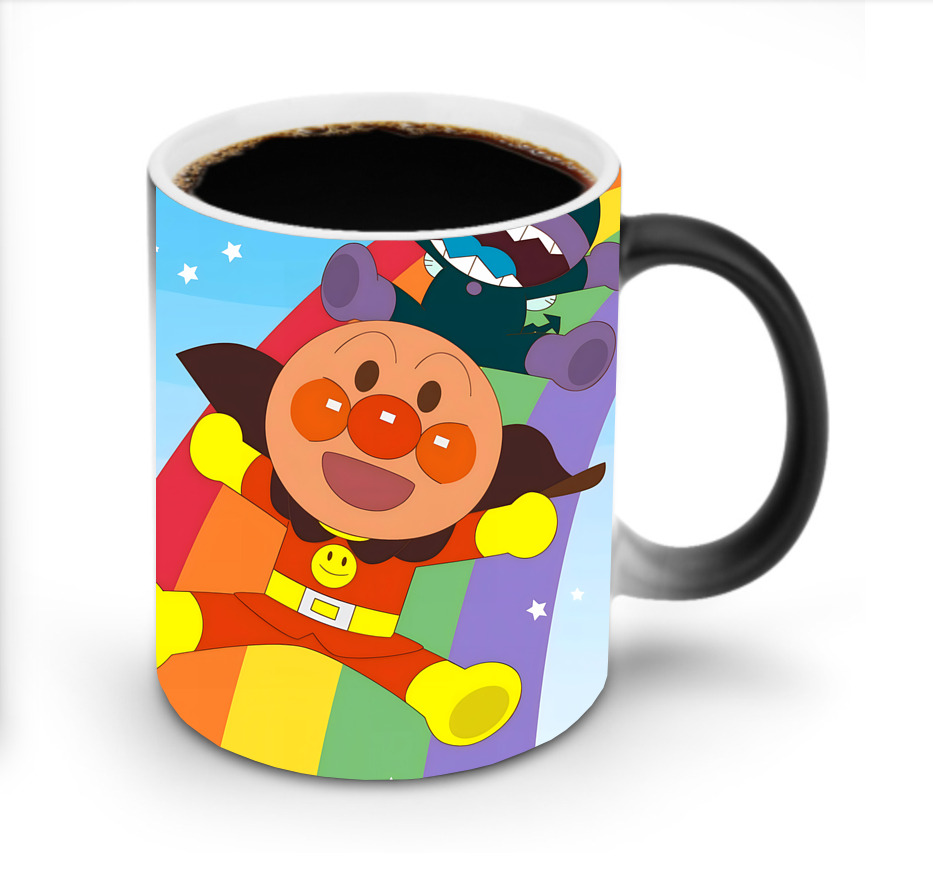 （画像用） アンパンマン Anpanman 温度変色マグカップ