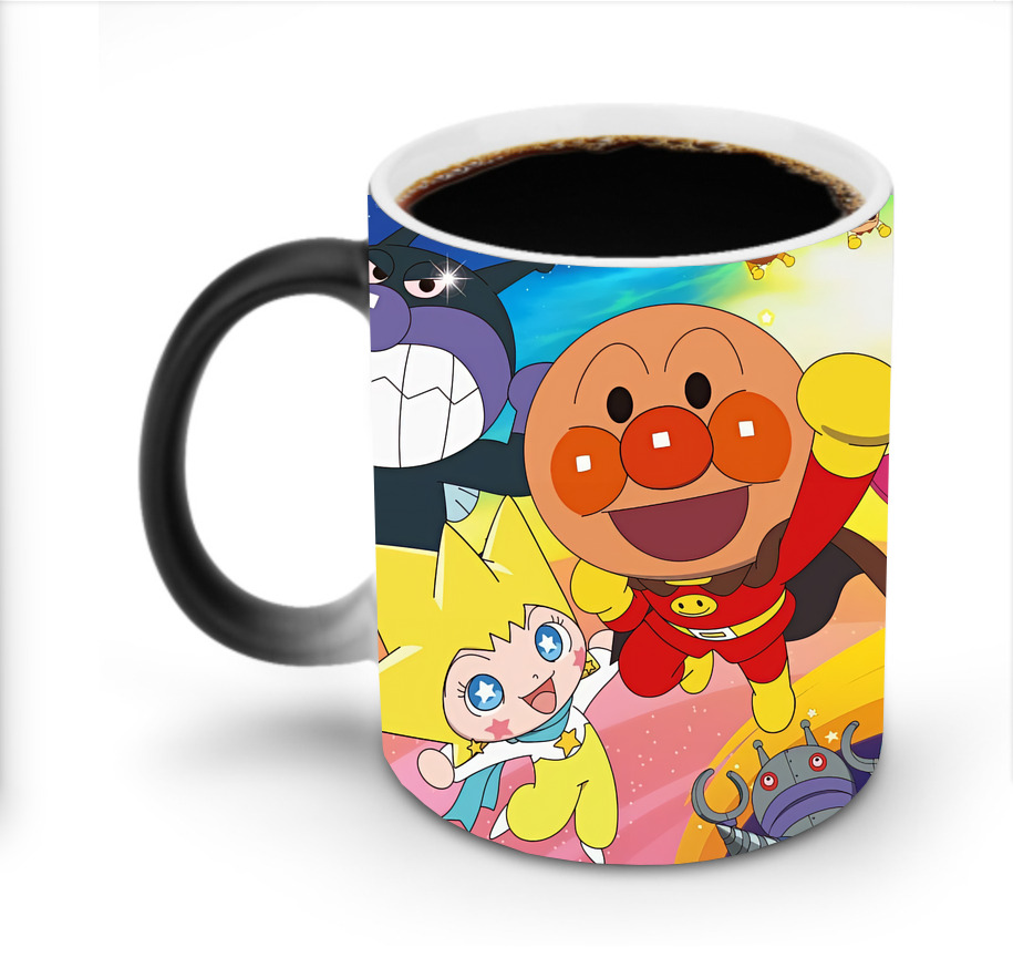（画像用） アンパンマン Anpanman 温度変色マグカップ