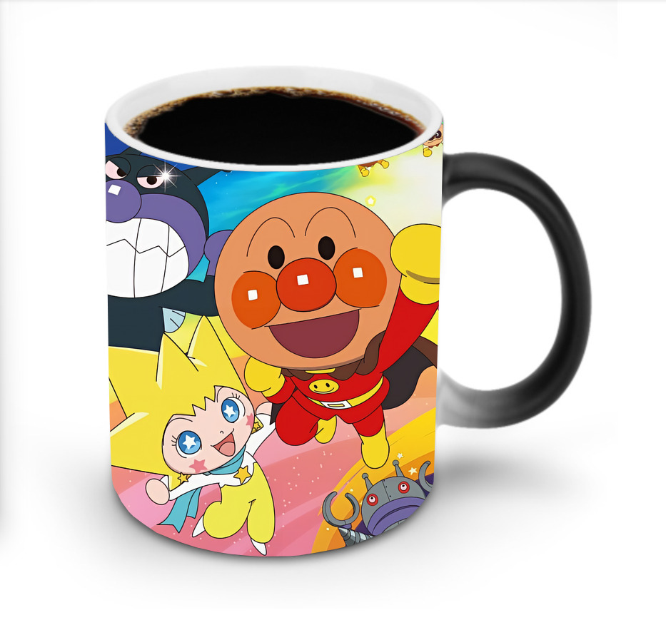 （画像用） アンパンマン Anpanman 温度変色マグカップ