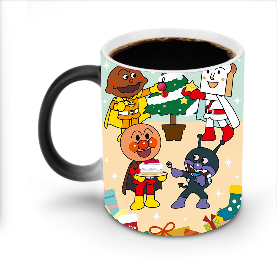 （画像用） アンパンマン Anpanman 温度変色マグカップ