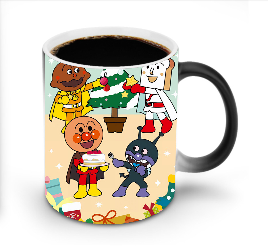 （画像用） アンパンマン Anpanman 温度変色マグカップ