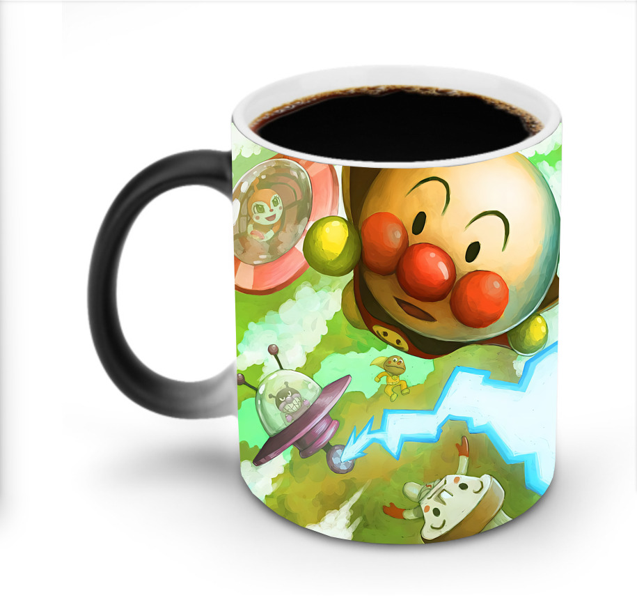 （画像用） アンパンマン Anpanman 温度変色マグカップ